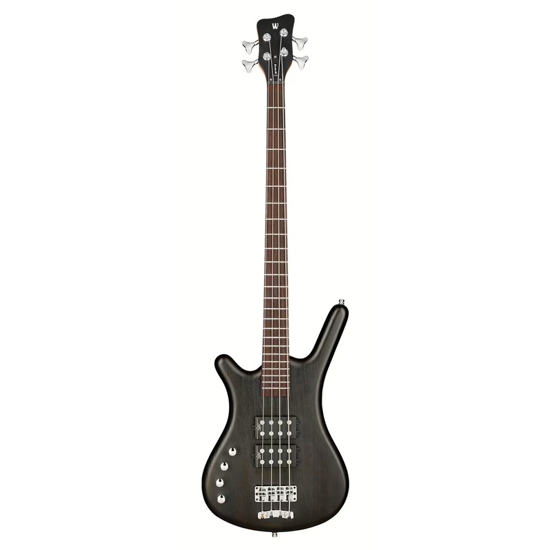 Warwick RockBass CORVETTE $$ Left-Handed Electric Bass Guitar (Nirvana Black Transparent Satin)