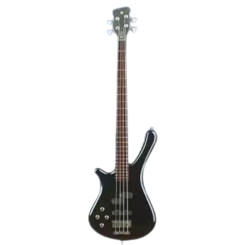Warwick RockBass FORTRESS Left-Handed Electric Bass Guitar (Solid Black High Polish)