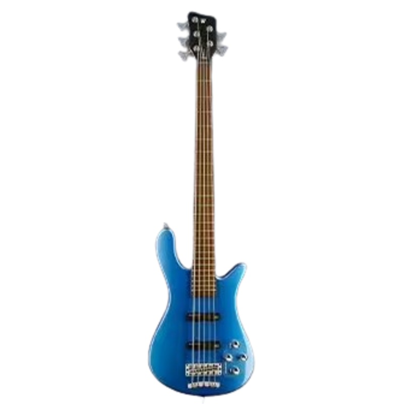 Warwick RockBass STREAMER LX 5-String Electric Bass Guitar (Blue Metallic High Polish)