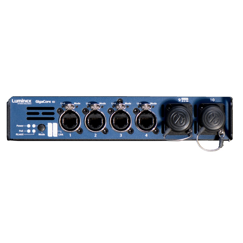 Luminex LU0100058-NQS GigaCore 10 w/Neutrik QUAD SMF
