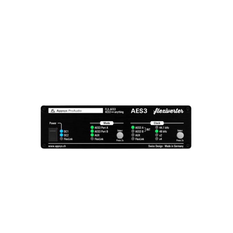 Appsys ProAudio FLX-AES3 16×16 Channel Format Converter for AES/EBU