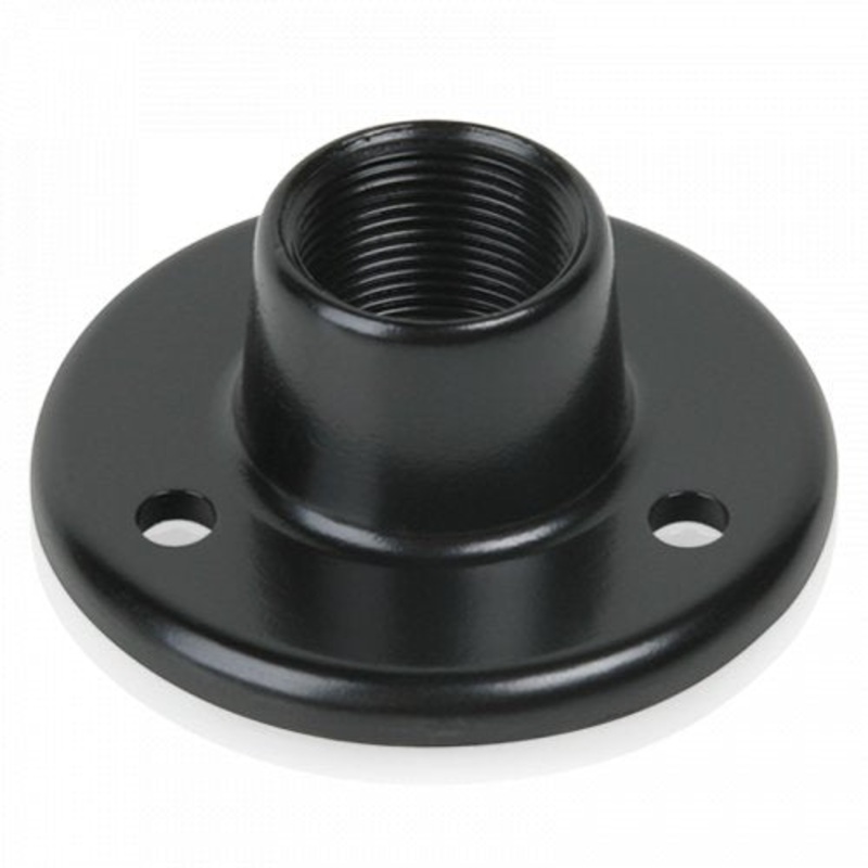 AtlasIED AD-11BE Female Flange Mount (Black)