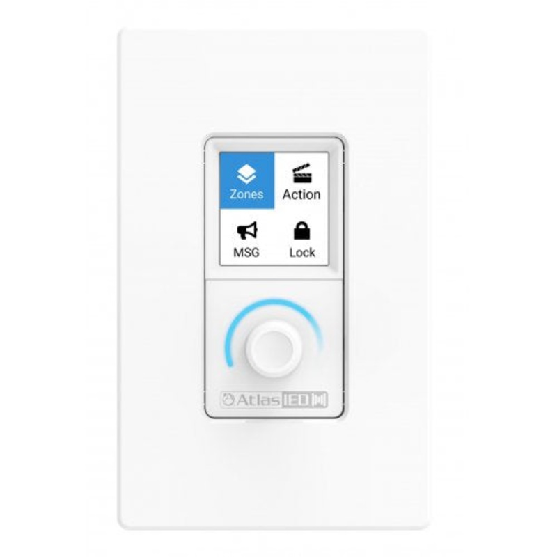 AtlasIED C-ZSV Total Control Wall Controller for an Atmosphere AZM Audio Processor