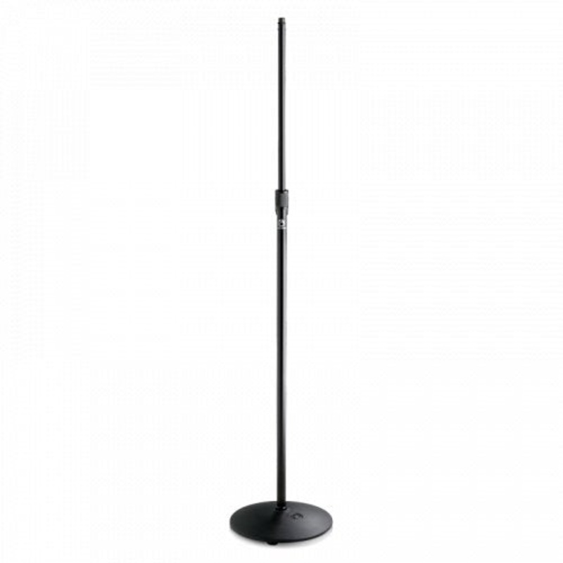 AtlasIED MS-12CE Low-Profile Mic Stand (Black)