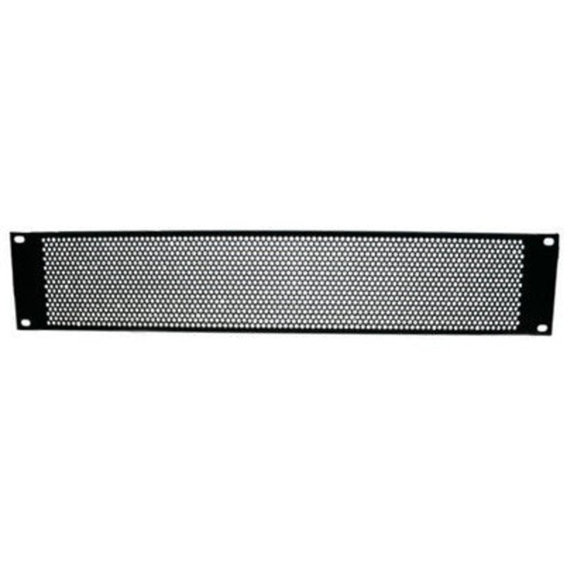 Adam Hall AH-87222VR 19″ U-Shaped Ventilation Panel w/ Round Holes – 2U