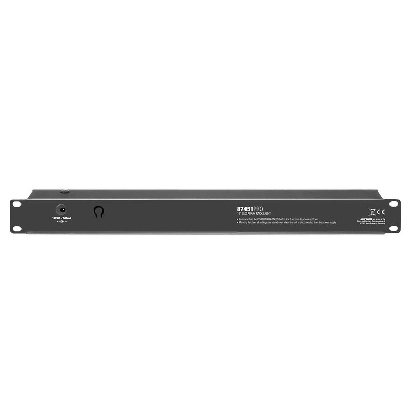 Adam Hall AH-87451PRO 19″ Led Array Rack Light – 1U White