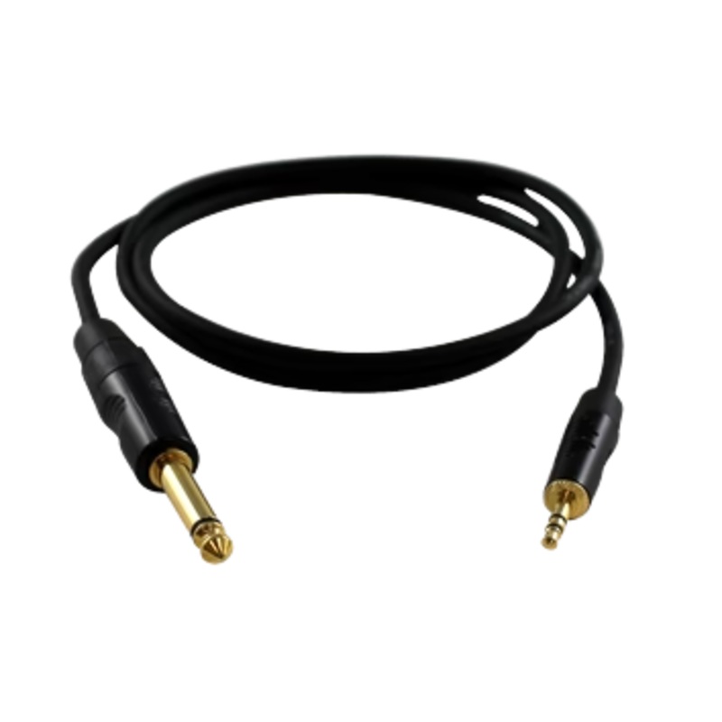 Digiflex HKP-3 Adapter Cable -1/8 Mono Plug to 1/4 MonoPlug – 3 Foot