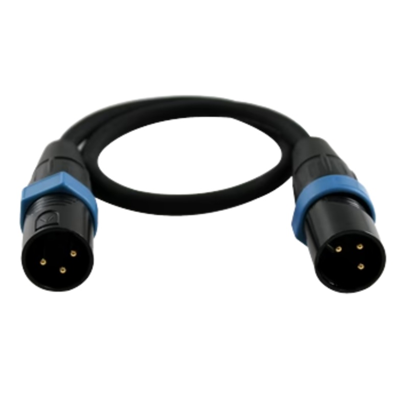 Digiflex HXX-GENDER-MM XLR M to XLR M Adapter XLR to XLR – 1 Foot