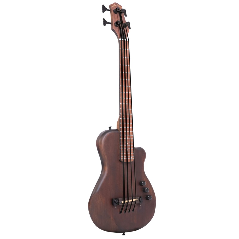 Gold Tone ME-Bass LEFT 23-Inch Scale Electric MicroBass with Gig Bag