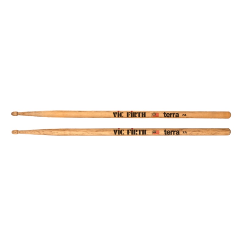 Vic Firth 7AT American Classic Terra Series Drumsticks – Wood Tip (7A)