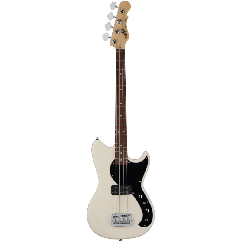 G&L Tribute Series FALLOUT 30″ Short Scale Electric Bass – Olympic White