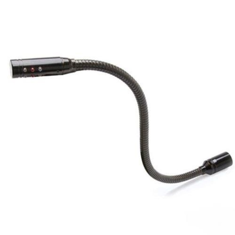 Hosa Lte-503Xlr  15-Inch Gooseneck Console Lamp With 3-Pin Xlr-M Connector