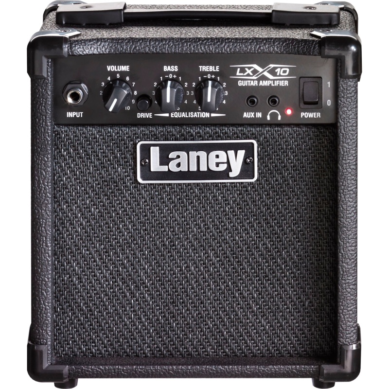 Laney LX10 LX Series 10W 1×5″ Guitar Combo Amplifier (Black)
