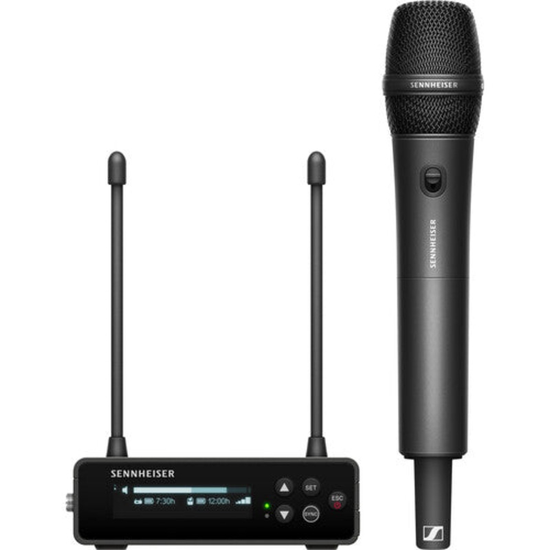 Sennheiser EW-DP 835 SET Camera-Mount Digital Wireless Handheld Microphone System (R4-9: 552 to 607 MHz)