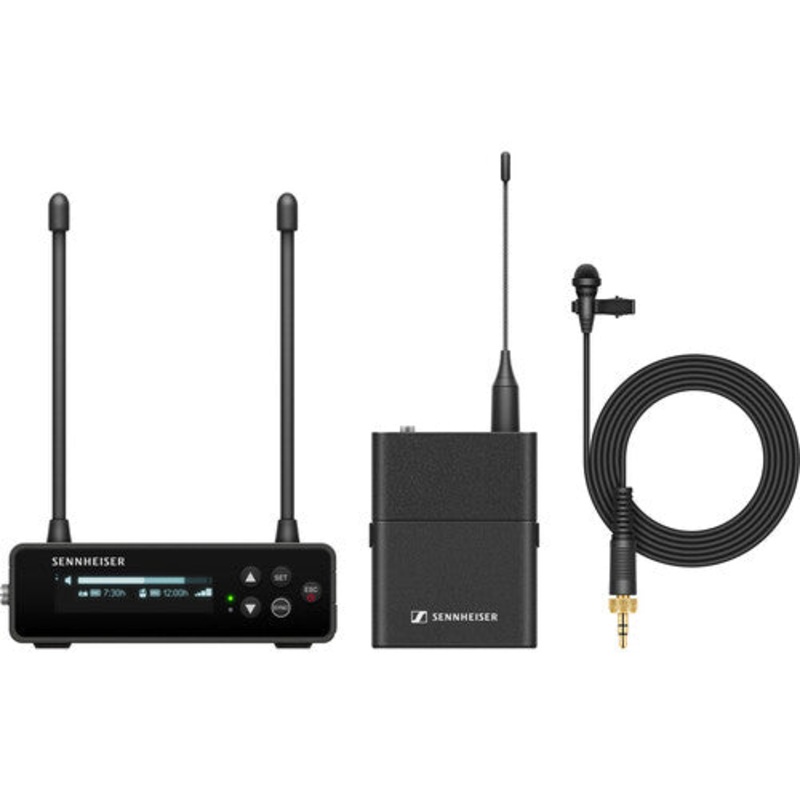 Sennheiser EW-DP ME 2 SET Camera-Mount Digital Wireless Omni Lavalier Mic System (Q1-6: 470 to 526 MHz)