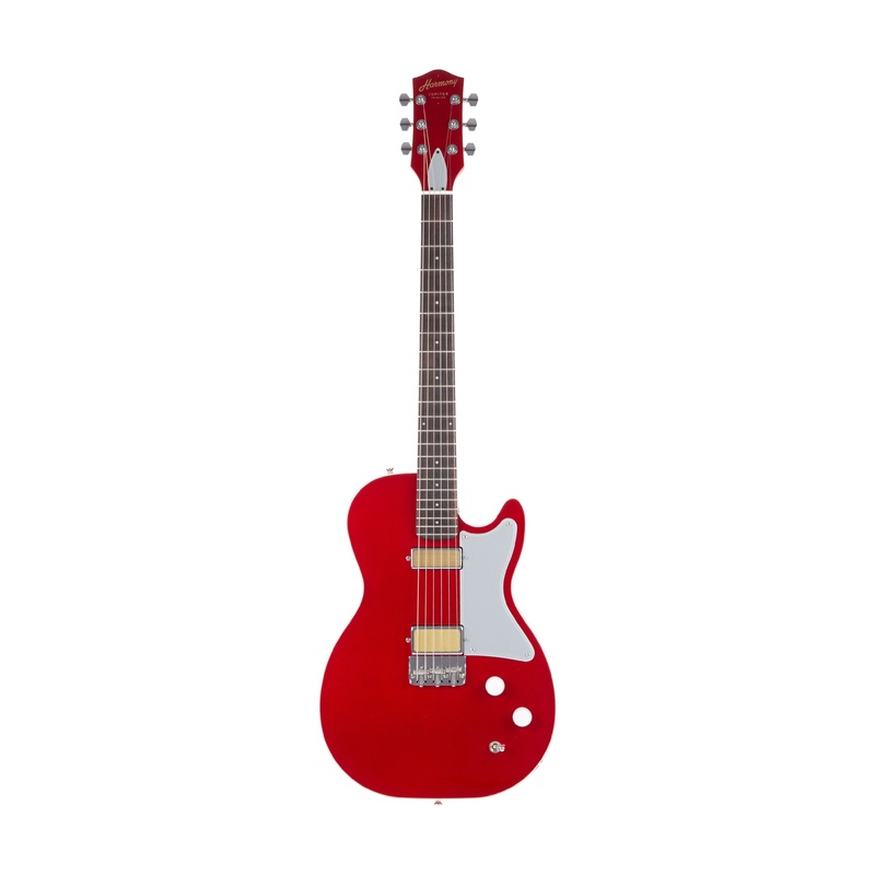 Harmony JUPITER THINLINE Semi Hollow-Body Electric Guitar (Cherry)