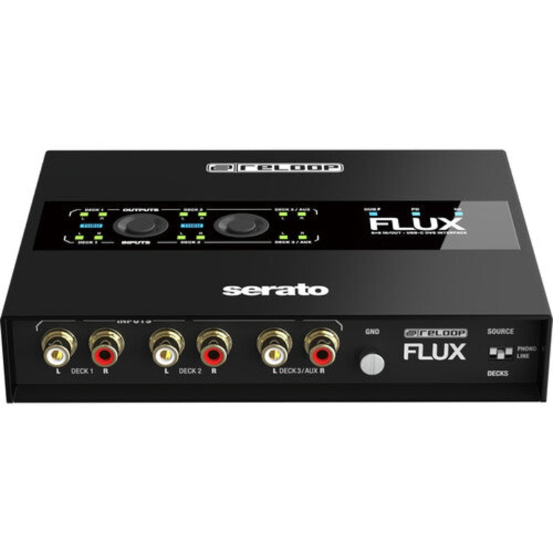 Reloop FLUX 6×6 USB-C DVS Interface for Serato DJ Pro