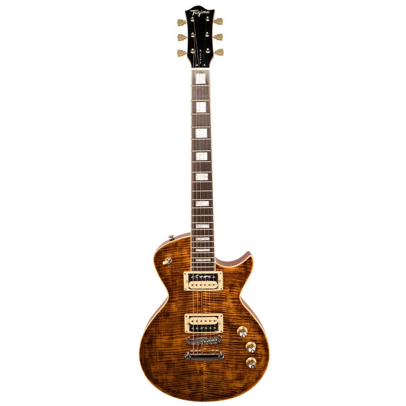 Tagima MIRACH FL Electric Guitar (Transparent Amber)