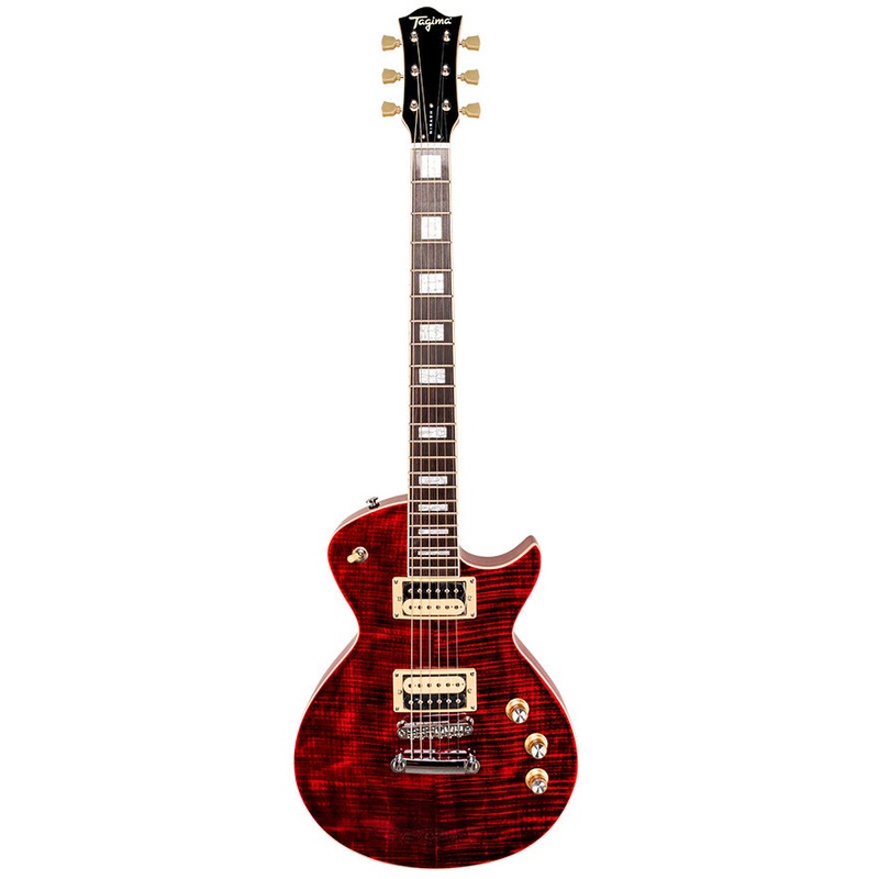 Tagima MIRACH FL Electric Guitar (Transpartent Red)