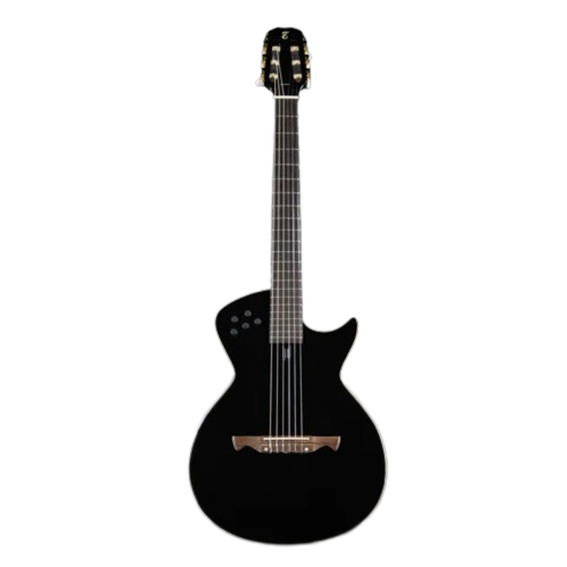 Tagima MODENA ST-EQ Semi Hollow-Body Electric Guitar (Black)