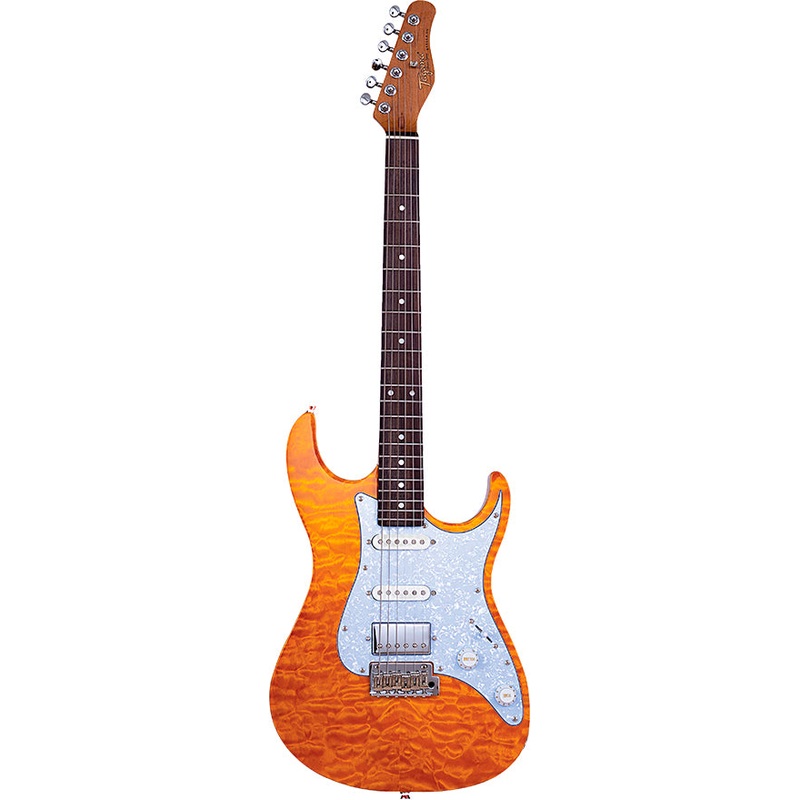 Tagima STELLA DW Electric Guitar (Orange Fade)