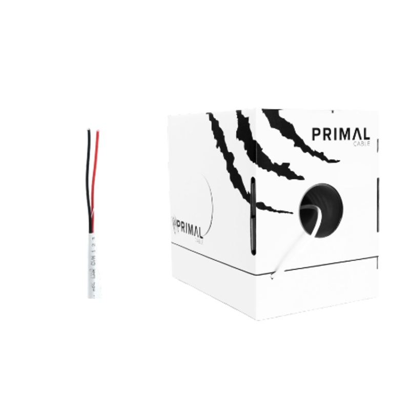 Ice Cable PR/16-2/BOX/WHT/1000 Primal 16-2 Cable – 1000ft Box (White)