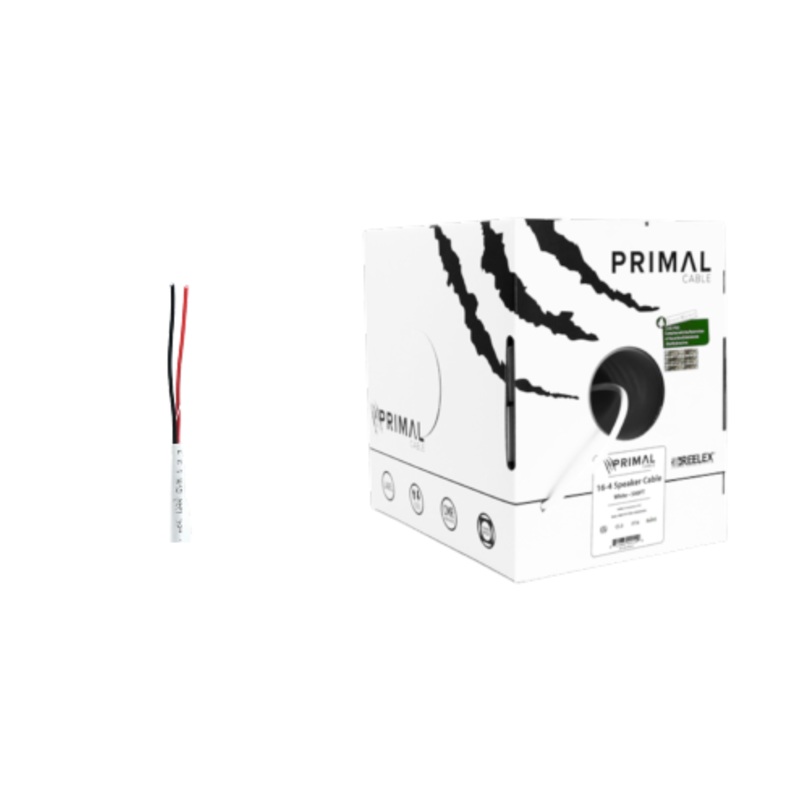 Ice Cable PR/16-4/BOX/BLK/500 Primal 16-4 – 500ft Box (White)