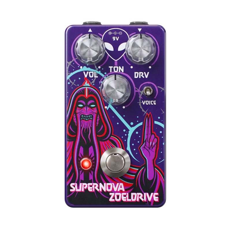 Interstellar Audio Machines SUPERNOVA ZOELDRIVE Tweed Overdrive Boost Pedal
