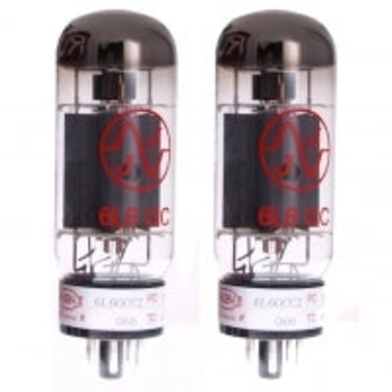 Ruby Tubes 6L6GCCZ-2 JJ Duet Matched Power Amplifier Tubes (2 Pack)