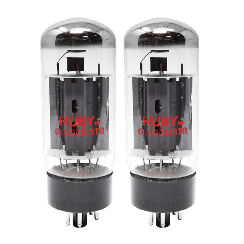 Ruby Tubes 6L6GCMSTR Power Vacuum Tube (2 Pack)