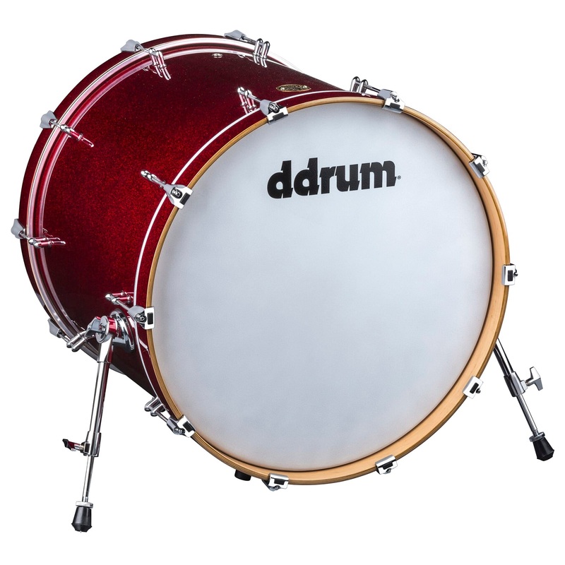 DDrum DIOS Bass Drum (Red Cherry Sparkle) – 20×24