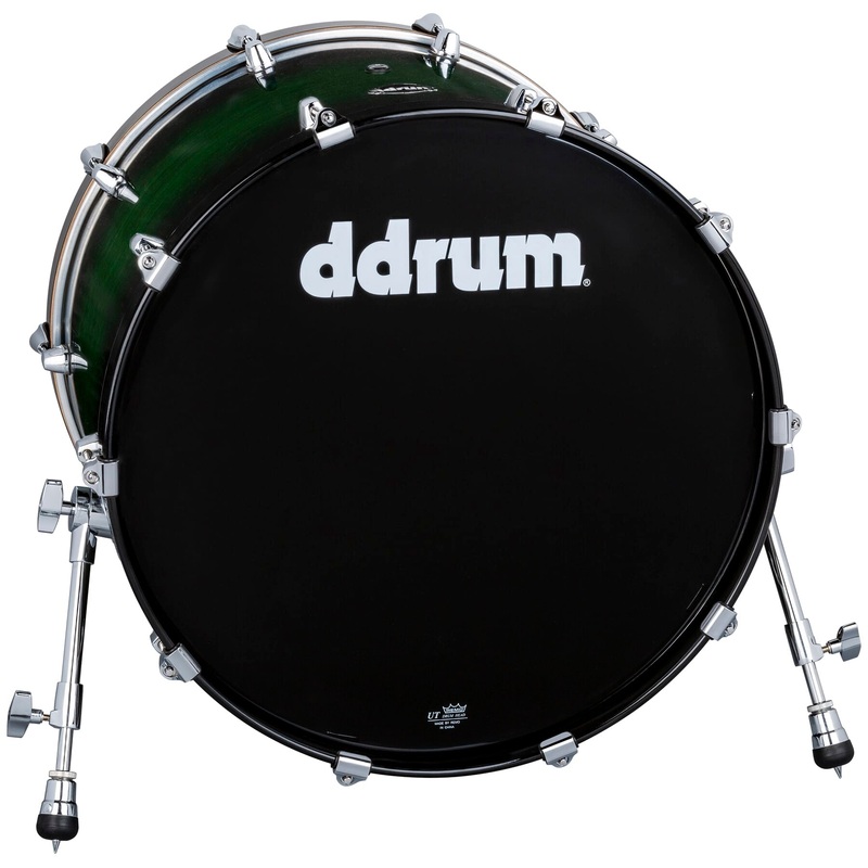 DDrum DOMINION Bass Drum (Green Burst) – 18×22
