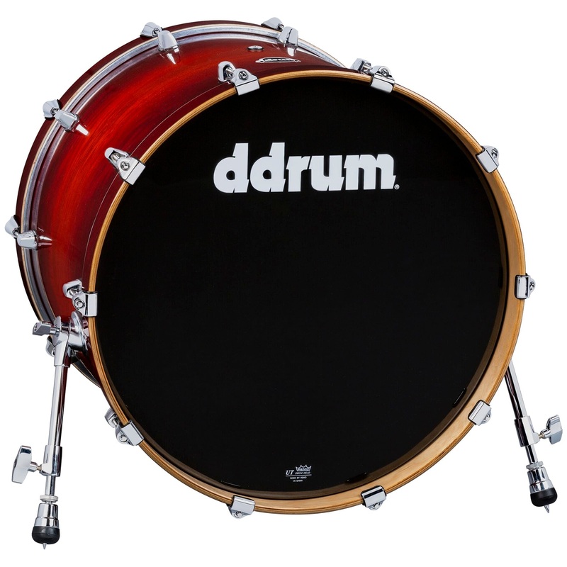 DDrum DOMINION Bass Drum (Red Burst) – 18×22