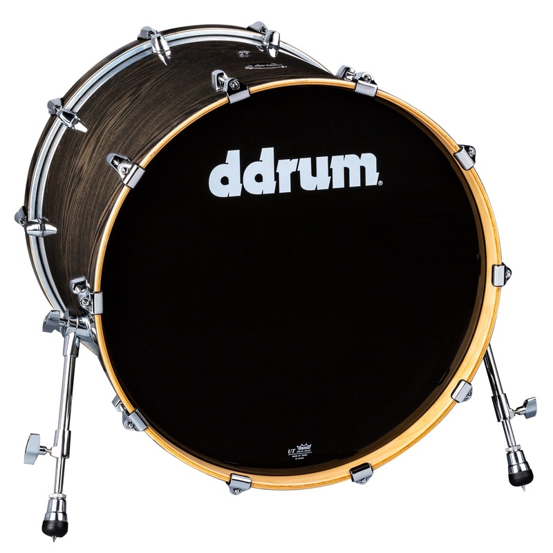 DDrum DOMINION Bass Drum (Transparent Black) – 18×22