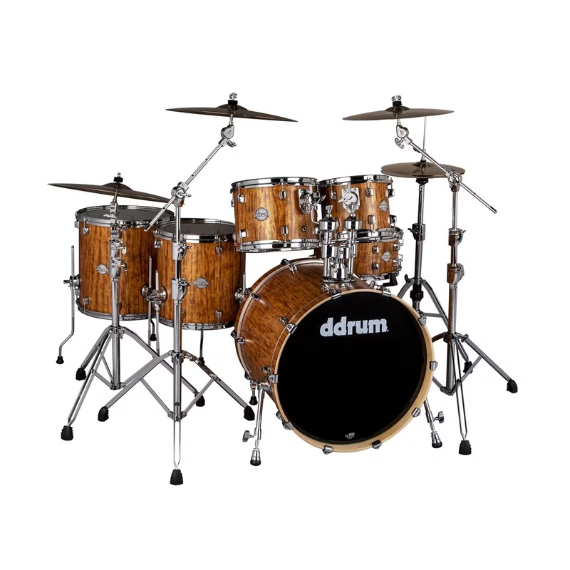 DDrum DOMINION Birch 6-Piece Shell Pack (Satin Bubinga Wrap)
