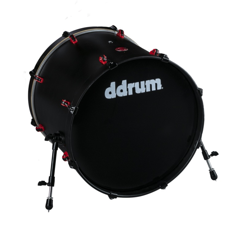DDrum HYBRID Bass Drum (Satin Black) – 18×22