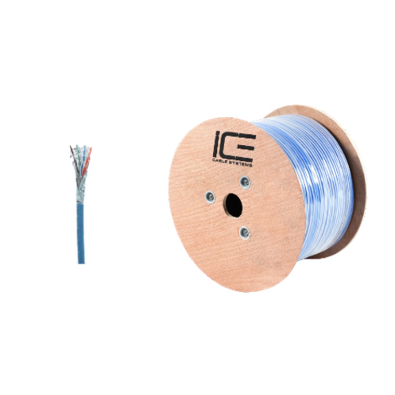 Ice Cable CONTROL/DM Hybrid Cat 5e/6 Hybrid Cable – 500ft Spool
