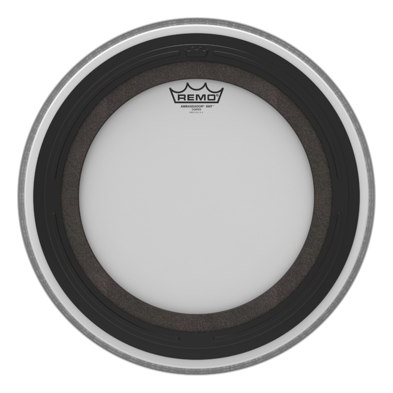 Remo BR-1116-00-SMT Ambassador SMT Coated Bass Drumhead – 16″