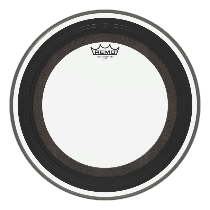 Remo BR-1316-00-SMT Ambassador SMT Clear Bass Drumhead – 16″