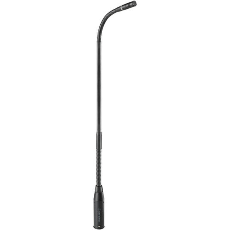 Audio-Technica ES925 Hypercardioid Condenser Microphone w/Gooseneck & XLR Power Module – 15.1″