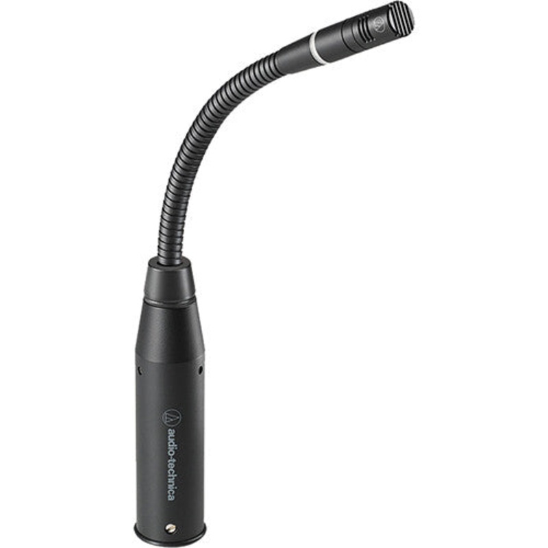 Audio-Technica ES925 Hypercardioid Condenser Microphone w/Gooseneck & XLR Power Module – 4.9″