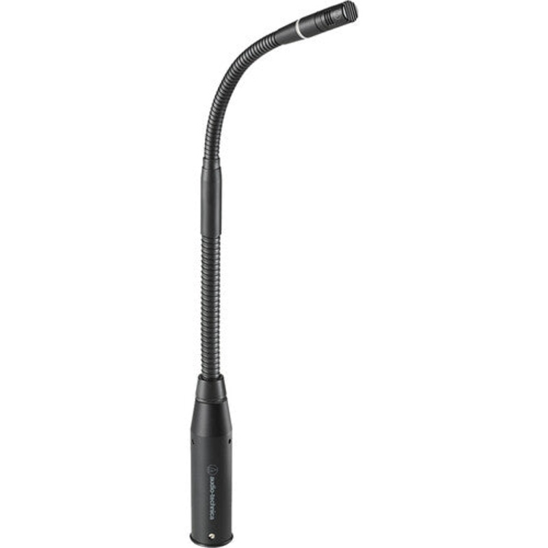 Audio-Technica ES925 Hypercardioid Condenser Microphone w/Gooseneck & XLR Power Module – 9.1″