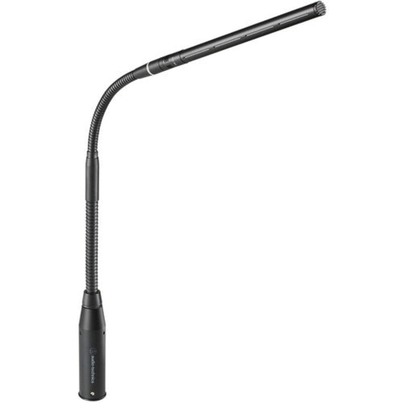 Audio-Technica ES925 MicroLine Condenser Microphone w/Gooseneck and XLR Power Module – 9.1″