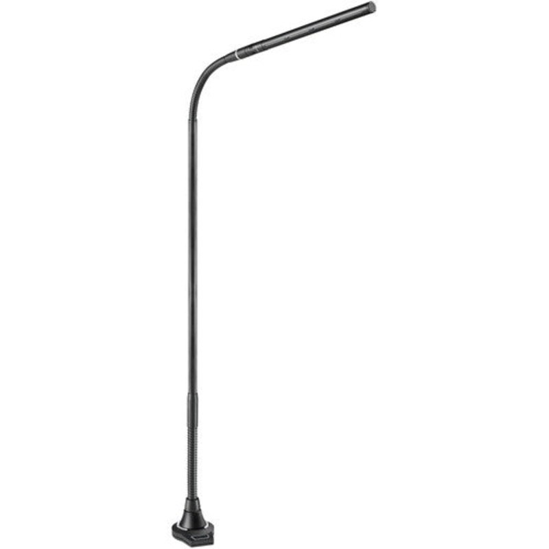 Audio-Technica ES925 MicroLine Condenser Microphone w/Gooseneck, Flush-Mount Power Module & 5-Pin XLR – 18.1″