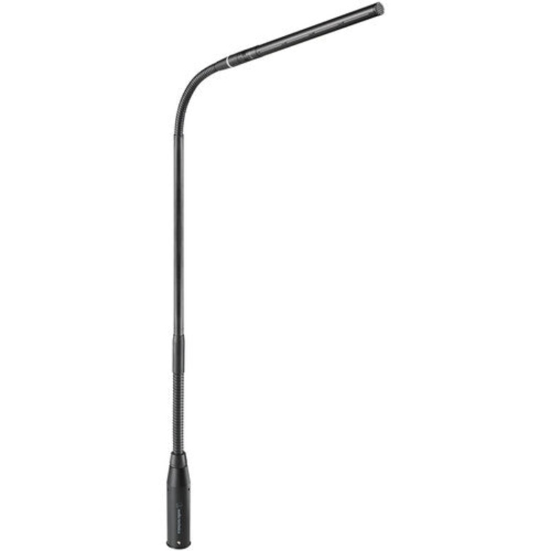 Audio-Technica ES925 MicroLine Condenser Microphone w/Gooseneck & XLR Power Module – 15.1″
