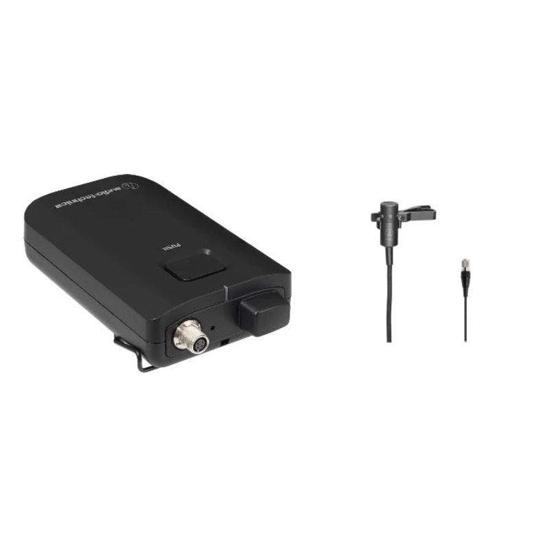 Audio-Technica ESW-T4101/831CH ESW Bodypack Transmitter w/AT831CH Lavalier Microphone