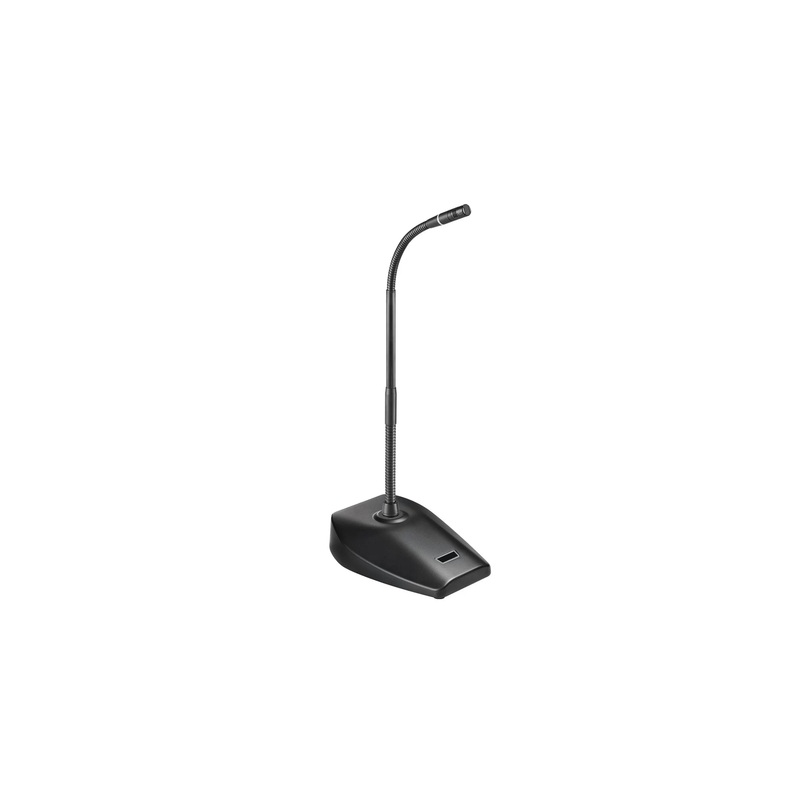 Audio-Technica ESW-T4107/925H12 ESW Desk Stand Transmitter w/ES925 Gooseneck Hypercardioid Microhpone – 12″