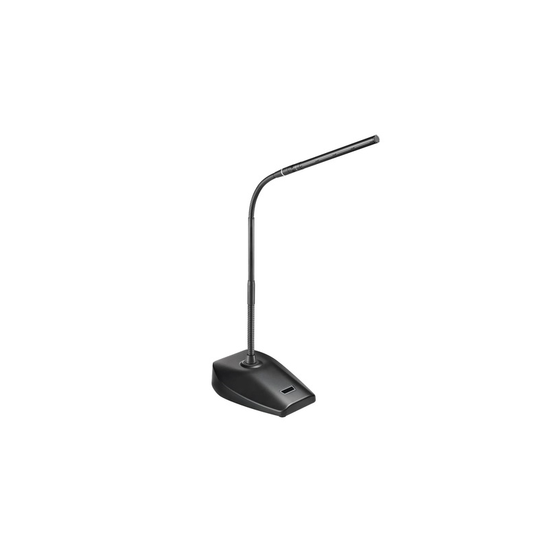 Audio-Technica ESW-T4107/925ML12 ESW Desk Stand Transmitter w/ES925 Gooseneck Microline Microphone – 12″