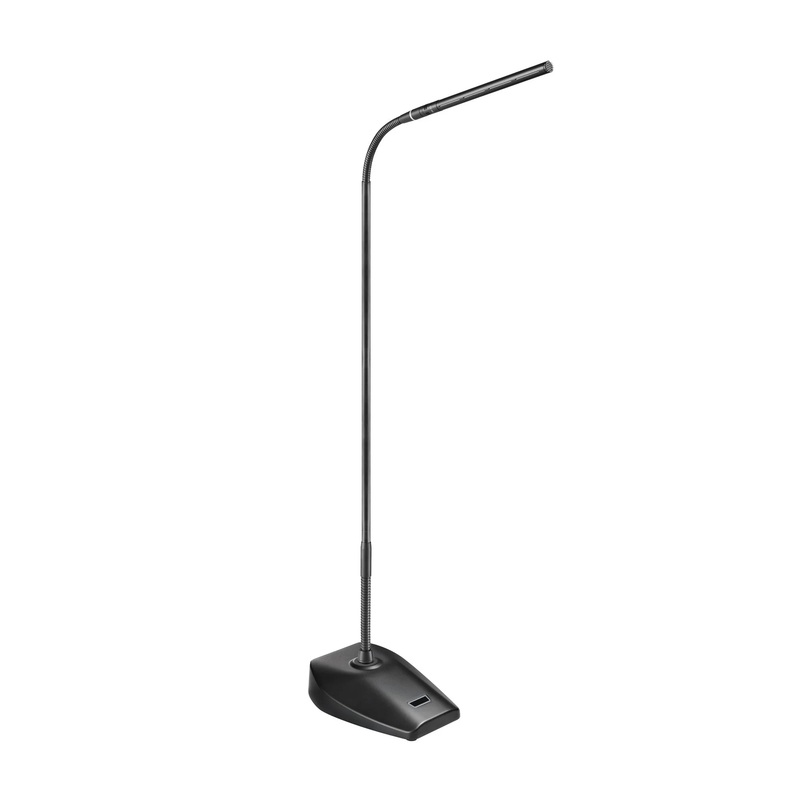Audio-Technica ESW-T4107/925ML6 ESW Desk Stand Transmitter w/ES925 Gooseneck Microline Microphone – 6″