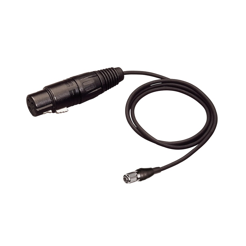 Audio-Technica XLRcH XLR to 4-pin cH Input Adapter Cable for Microphone